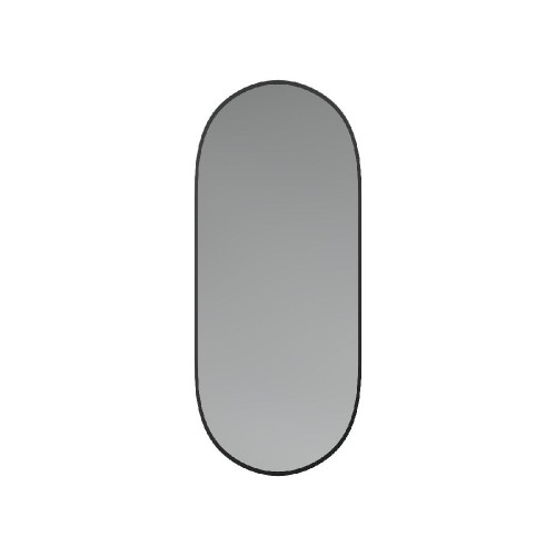 Espejo Ovalado marco negro