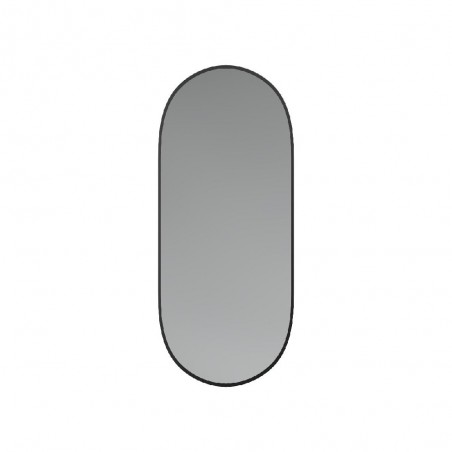 Espejo Ovalado marco negro